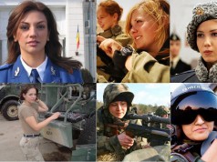 cele mai frumoase femei soldat