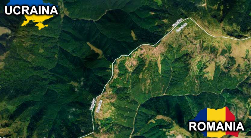 Vezi Cum Arată Pădurile Romaniei Din Satelit Comparativ Cu Ale