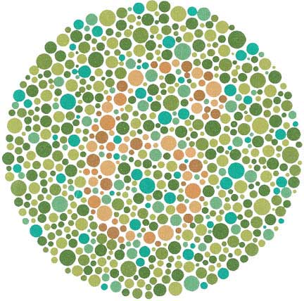 testul mozaicului ochilor