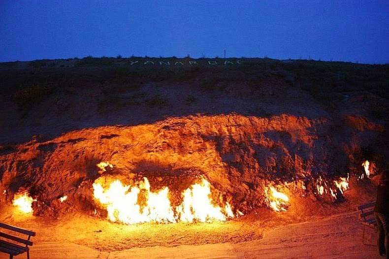 focul care arde de 4000 de ani