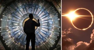 Conspiraţioniştii cred că CERN are planuri nebuneşti în ceea ce priveşte mult aşteptata eclipsă solară